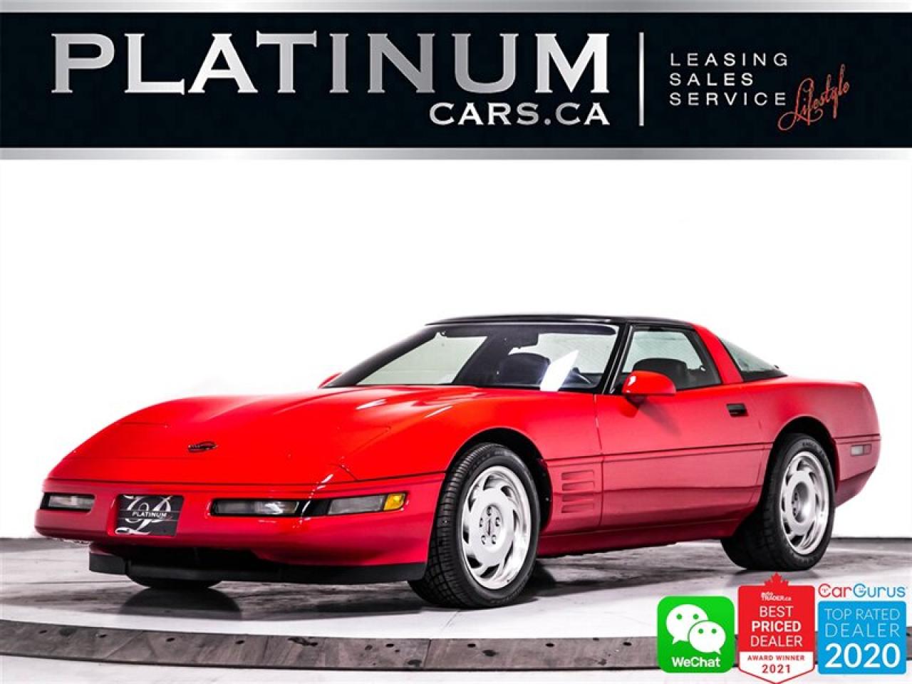 Used 1991 Chevrolet Corvette ZR1, 375HP, V8, COLLECTIBLE, LOW KM, MANUAL, BOSE for sale in Toronto, ON