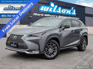 Used 2016 Lexus NX 200t AWD, F-Sport Package, Navigation, HeadsUp Display, Blindspot Monitor, & Much More! for sale in Guelph, ON