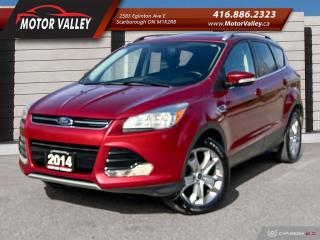 Used 2014 Ford Escape 4WD Titanium Leather / Cam / Roof / No Accident! for sale in Scarborough, ON