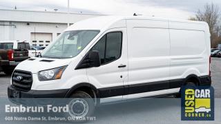 Used 2020 Ford Transit Cargo Van 130 WB - MEDIUM ROOF - SLIDING PASS.SIDE CARG for sale in Embrun, ON