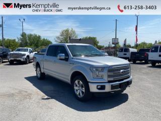 Used 2016 Ford F-150 BLACK for sale in Kemptville, ON