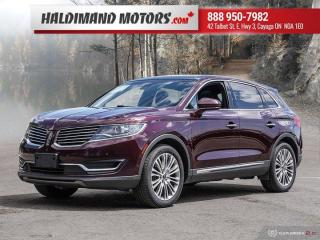 Used 2018 Lincoln MKX Reserve for sale in Cayuga, ON