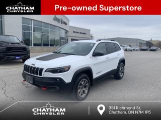 Used 2020 Jeep Cherokee Trailhawk trailhawk heated seats for sale in Chatham, ON