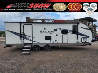 New 2022 Salem Hemisphere by Forest River 25RBHL Brand NEW! 31 Ft. Couples w/ Outdr Ktchn & Fireplace for sale in Winnipeg, MB