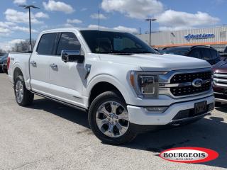 Used 2021 Ford F-150 Platinum LEATHER HEATED SEATS/ STEERING, NAVIGATION for sale in Midland, ON