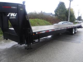 Used 2013 ABU SWS Goose Neck 31 foot Trailer for sale in Burnaby, BC