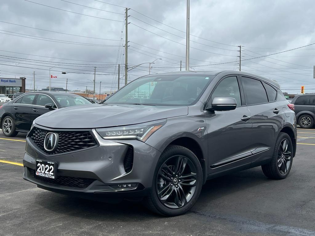 2022 Acura RDX A-Spec AWD RED LEATHER NO ACCIDENT LOW KM FACTORY - Photo #1