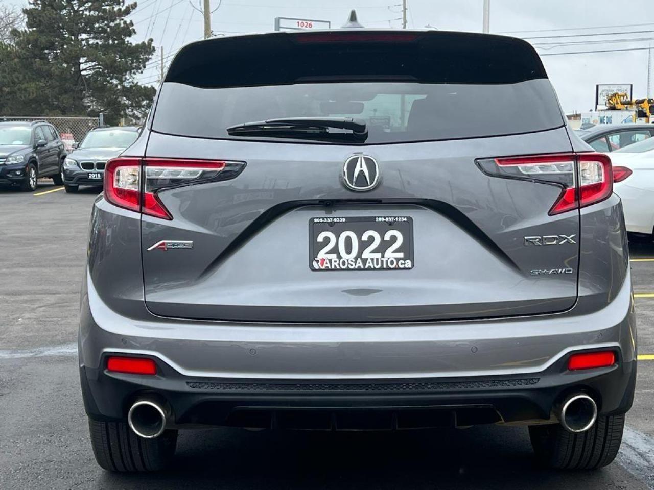 2022 Acura RDX A-Spec AWD RED LEATHER NO ACCIDENT LOW KM FACTORY Photo3