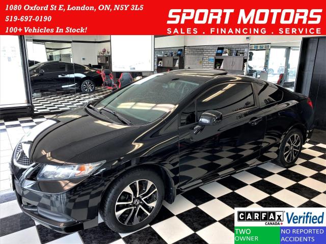 2013 Honda Civic EX+Camera+Roof+Tinted+Rust Proofed+CLEAN CARFAX Photo1