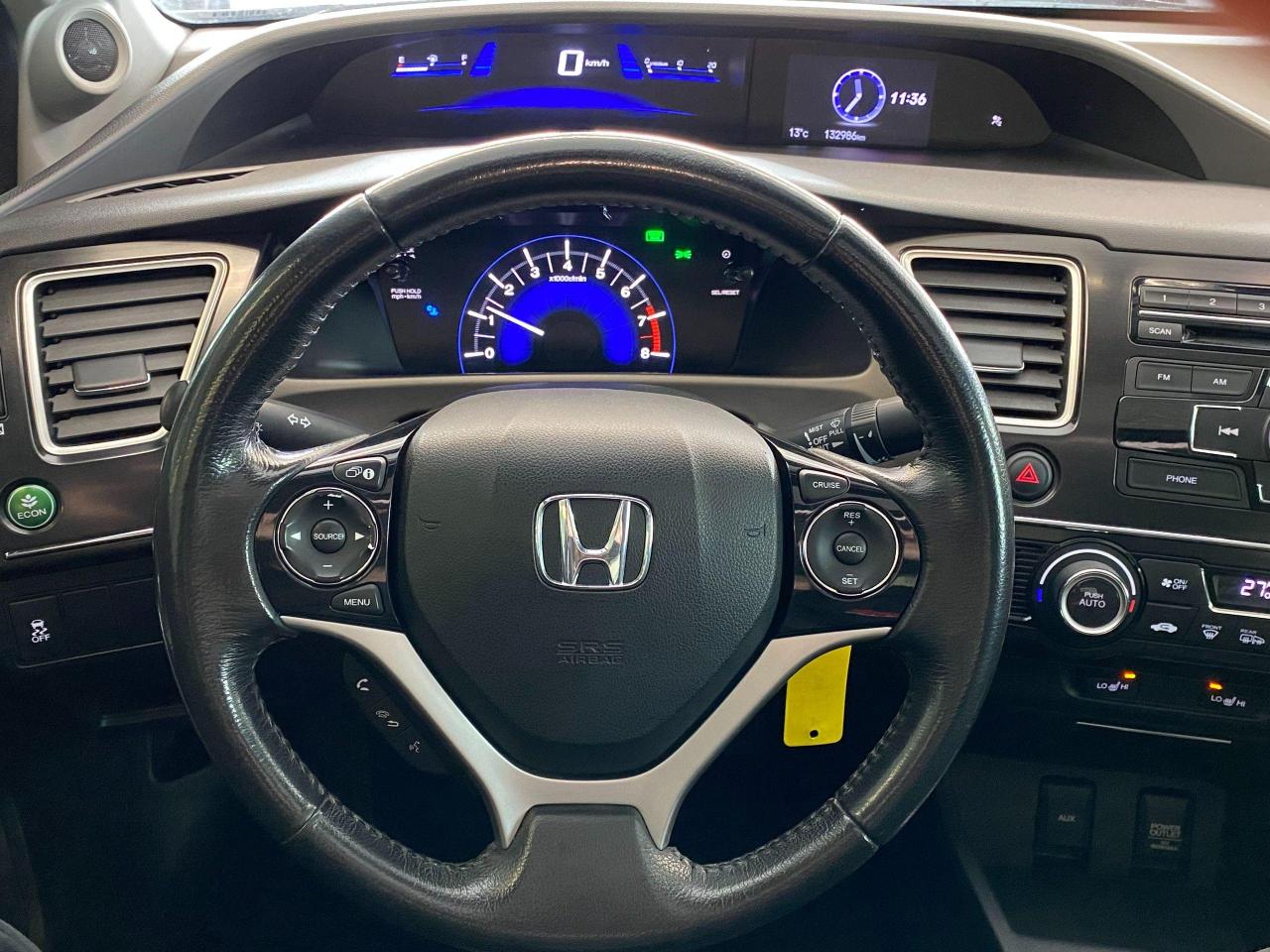 2013 Honda Civic EX+Camera+Roof+Tinted+Rust Proofed+CLEAN CARFAX Photo71