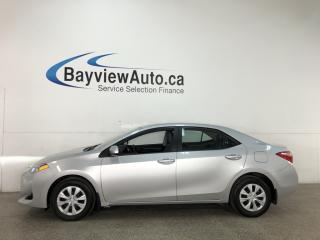 Used 2018 Toyota Corolla LE - AUTO! A/C! FULL PWR GROUP! + MORE! for sale in Belleville, ON