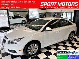Used 2013 Chevrolet Cruze LT Turbo+New Tires+Remote Start+CLEAN CARFAX for sale in London, ON