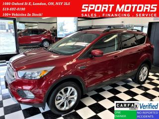 Used 2018 Ford Escape SE 4WD+Adaptive Cruise+GPS+Apple Play+CLEAN CARFAX for sale in London, ON