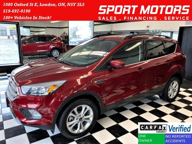 2018 Ford Escape SE 4WD+Adaptive Cruise+GPS+Apple Play+CLEAN CARFAX Photo1