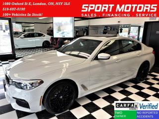 Used 2019 BMW 5 Series 530i xDrive+Adaptive Cruise+LaneKeep+CLEAN CARFAX for sale in London, ON