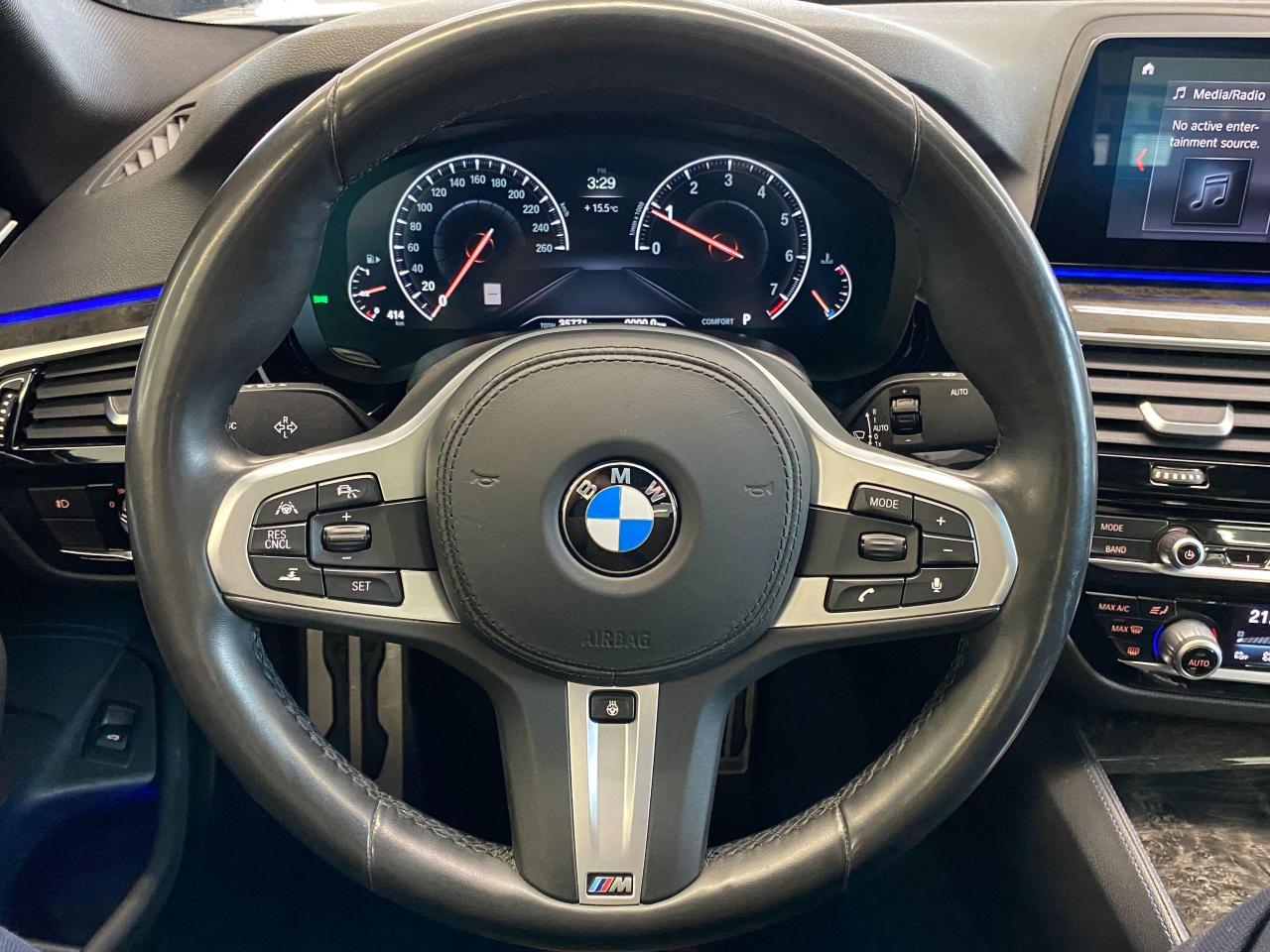 2019 BMW 5 Series 530i xDrive+Adaptive Cruise+LaneKeep+CLEAN CARFAX - Photo #9