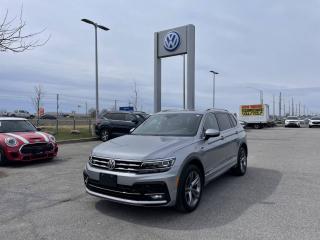 Used 2020 Volkswagen Tiguan 2.0L Highline R-Line for sale in Whitby, ON
