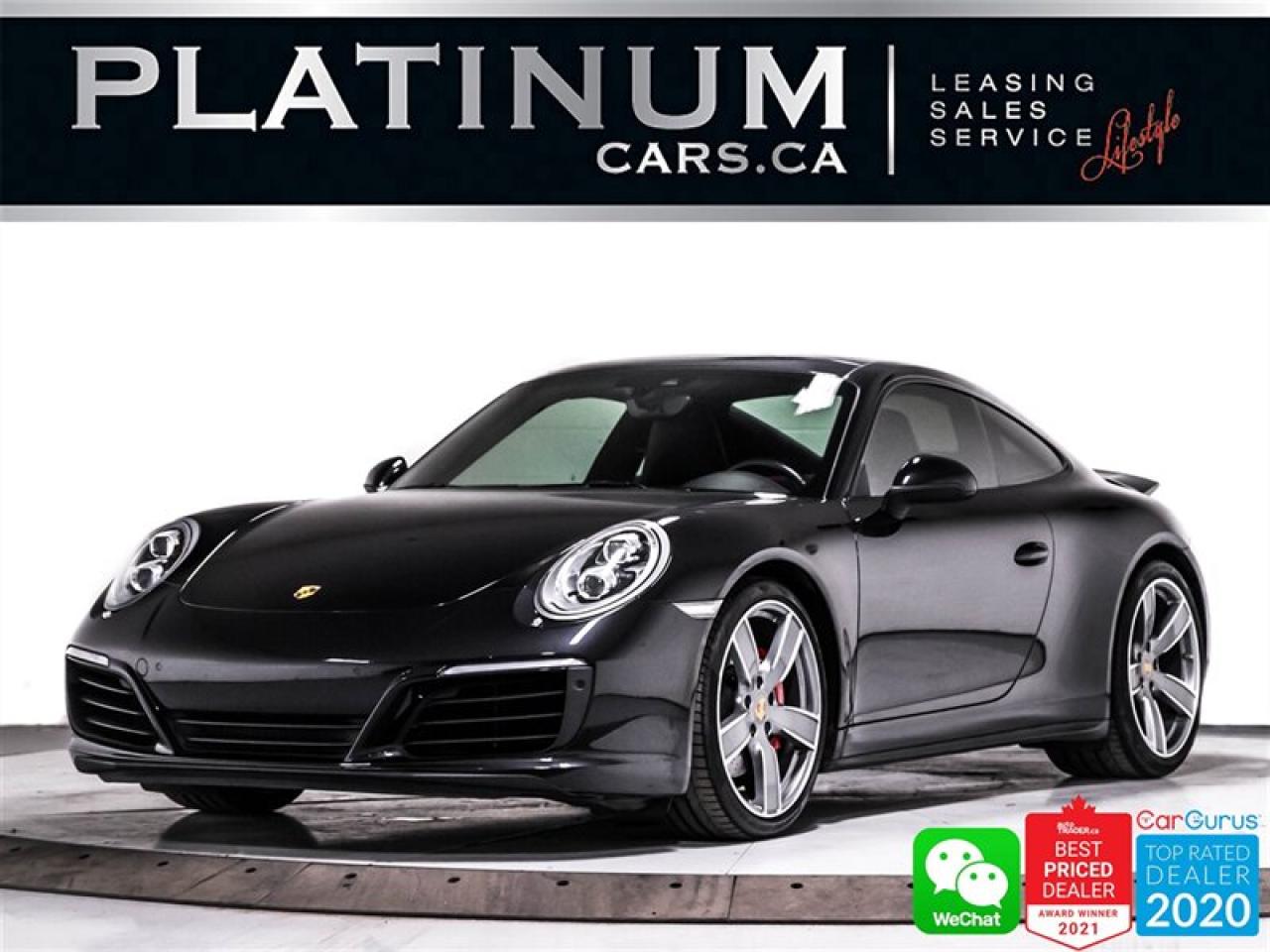 Used 2017 Porsche 911 Carrera 4S, AWD, 420HP, PREMIUM PKG, BOSE for sale in Toronto, ON