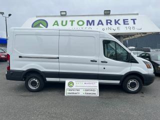 Used 2018 Ford Transit LOW KM'S! 250 Van Med. Roof LONG WB, INSPECTED! WARRANTY! for sale in Langley, BC