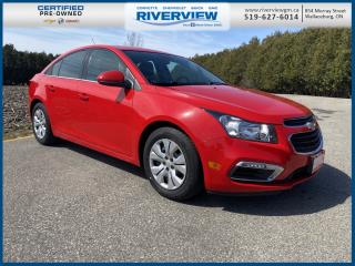 Used 2016 Chevrolet Cruze Limited 1LT 4G LTE WiFi Hotspot | Turbo Charged | Cruise Control | OnStar for sale in Wallaceburg, ON
