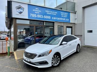Used 2015 Hyundai Sonata SPORT TECH|NAVI|REAR CAM|PANO ROOF|HEATED SEATS&STEER|B.SPOT for sale in Barrie, ON