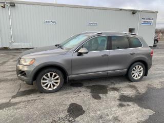Compare at $10295 - Our Price is just $9995! 



Created to look like a modern performance crossover, this Touareg is a whole different story on the inside, with a very refined luxury interior. This 2013 Volkswagen Touareg is for sale today in Gander. 



With its rigid body structure, supple suspension, strong engines and tasteful appointments, the 2013 Volkswagen Touareg provides surprisingly satisfying driving experience. Its considered by many to be the jewel in Volkswagen’s SUV/Crossover lineup. Enhancements for 2013, the Volkswagen Touareg gets new wheel and trim options, while the diesel engines output increases to 240 horsepower. The hybrid model gets LED taillights. This SUV has 208,000 kms. Its nice in colour and is completely accident free based on the <a href=https://vhr.carfax.ca/?id=7Dgu75c+3qDJtKVSdL2E/qrNTkCS2Lyi target=_blank rel=noopener>CARFAX Report</a> . It has an automatic transmission and is powered by a 3.6L V6 24V GDI DOHC engine. 



To apply right now for financing use this link : <a href=http://www.airportmazda.com/en/financing target=_blank rel=noopener>http://www.airportmazda.com/en/financing</a>







o~o