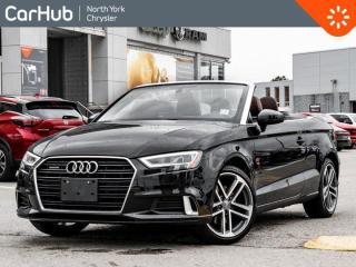 Used 2018 Audi A3 Cabriolet Progressiv Quattro Heated Seats Navigation Backup Camera for sale in Thornhill, ON