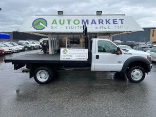 Used 2014 Ford F-550 12'DECK 4x4 XLT DIESEL INSPECTED! READY TO GO! CLEAN!! for sale in Langley, BC