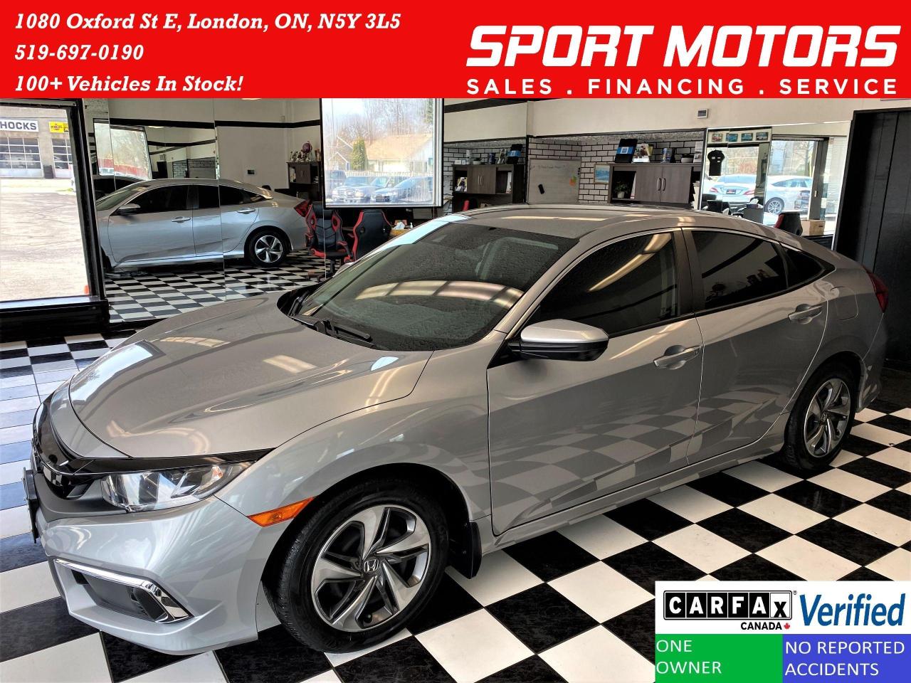 2019 Honda Civic LX+LaneKeep+Adaptive Cruise+ApplePlay+CLEAN CARFAX - Photo #1