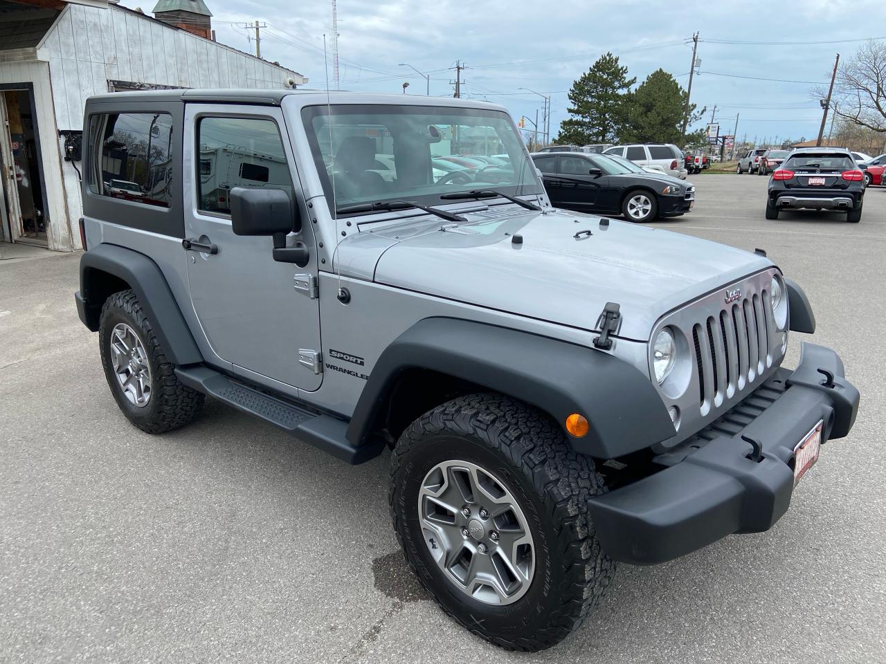 Used 2015 Jeep Wrangler Sport * 4X4, AUTO,RUBICON WHEELS, BLUTH, A/C ** for sale in St Catharines, ON