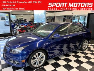 Used 2013 Chevrolet Cruze LT Turbo RS+Heated Leather+Camera+Remote Start for sale in London, ON