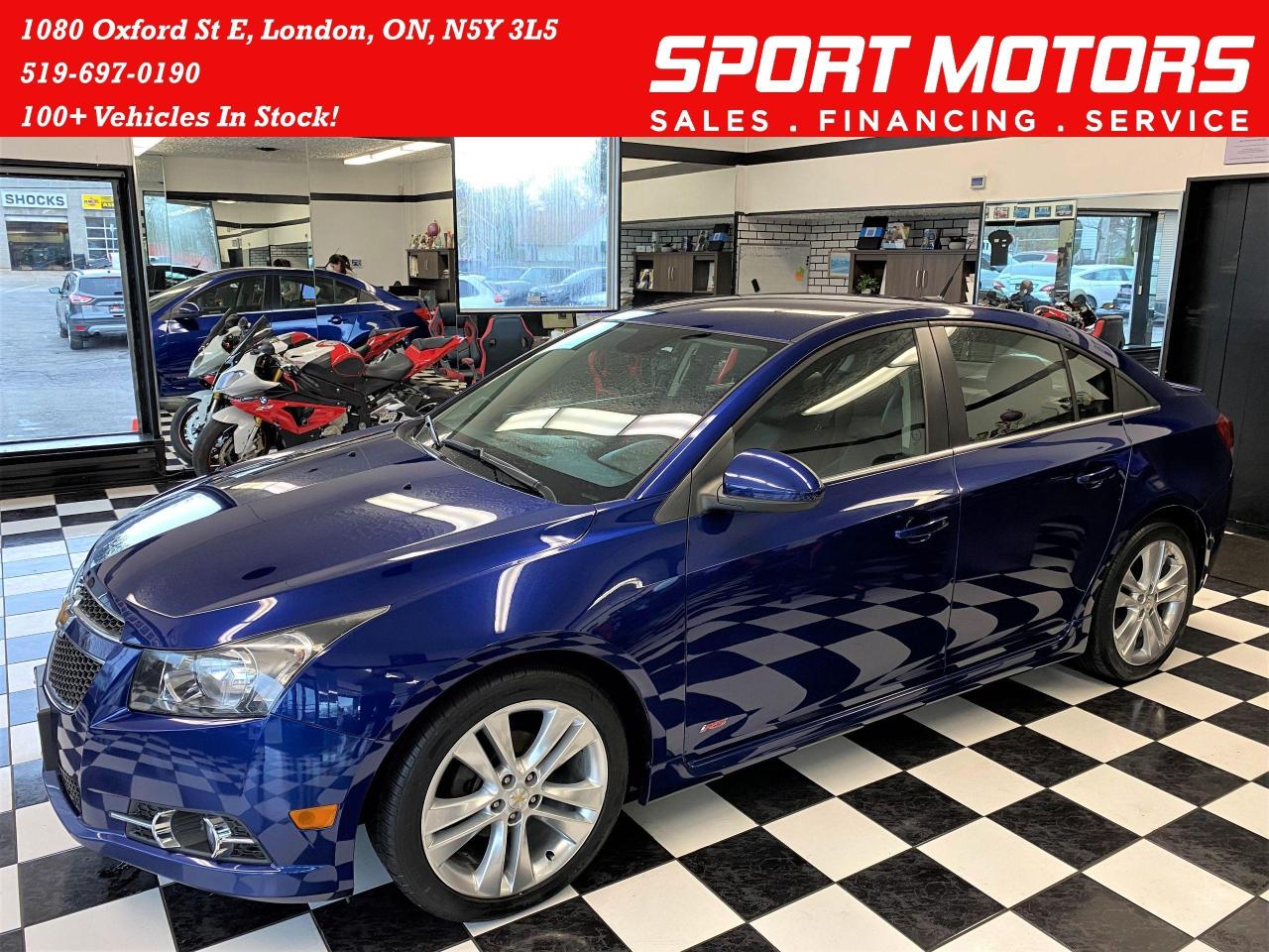 2013 Chevrolet Cruze LT Turbo RS+Heated Leather+Camera+Remote Start