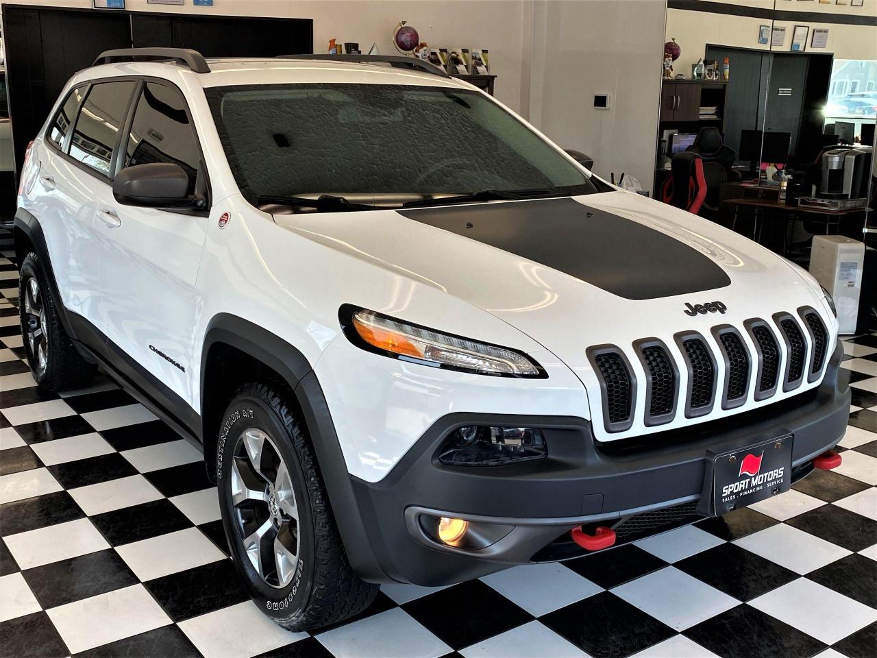 2015 Jeep Cherokee Trailhawk 4x4 V6+GPS+Camera+Bluetooth+CLEAN CARFAX - Photo #5