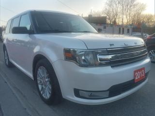 Used 2013 Ford Flex SEL-7 SEATS-AWD-NAVI-BK UP CAM-LEATHER-3 ROOFS for sale in Scarborough, ON