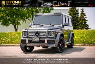 <meta charset=utf-8 />
2016 <span>MERCEDES-BENZ G65 AMG V-12 Bi-turbo 4MATIC</span>

<meta charset=utf-8 /><meta charset=utf-8 />
<span>The AMG G65 is powered by a 6.0L twin-turbo V12 that produces 621 horsepower and 738 lb-feet of torque </span><span>which would accelerate 0-60 mph in 3.9 sec. Engine is mated to an </span><span>7-speed automatic transmission and comes with a full-time four wheel drive drivetrain</span>

HST and licensing will be extra

Certification and e-testing are available for $699.

* $999 Financing fee conditions may apply*



Financing Available at as low as 7.69% O.A.C



We approve everyone-good bad credit, newcomers, students.



Previously declined by bank ? No problem !!



Let the experienced professionals handle your credit application.

<meta charset=utf-8 />
Apply for pre-approval today !!



At B TOWN AUTO SALES we are not only Concerned about selling great used Vehicles at the most competitive prices at our new location 6435 DIXIE RD unit 5, MISSISSAUGA, ON L5T 1X4. We also believe in the importance of establishing a lifelong relationship with our clients which starts from the moment you walk-in to the dealership. We,re here for you every step of the way and aims to provide the most prominent, friendly and timely service with each experience you have with us. You can think of us as being like ‘YOUR FAMILY IN THE BUSINESS’ where you can always count on us to provide you with the best automotive care.