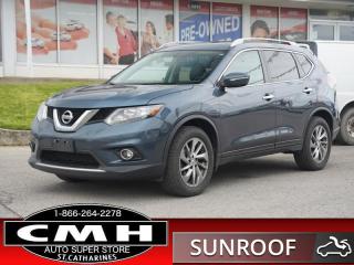 Used 2014 Nissan Rogue SL  CAM ROOF LEATH P/SEAT HTD-SEATS 18-AL for sale in St. Catharines, ON