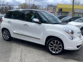 Used 2014 Fiat 500L Lounge/AUTO/NAVI/CAMERA/LEATHER/ROOF/LOADED/ALLOYS for sale in Scarborough, ON