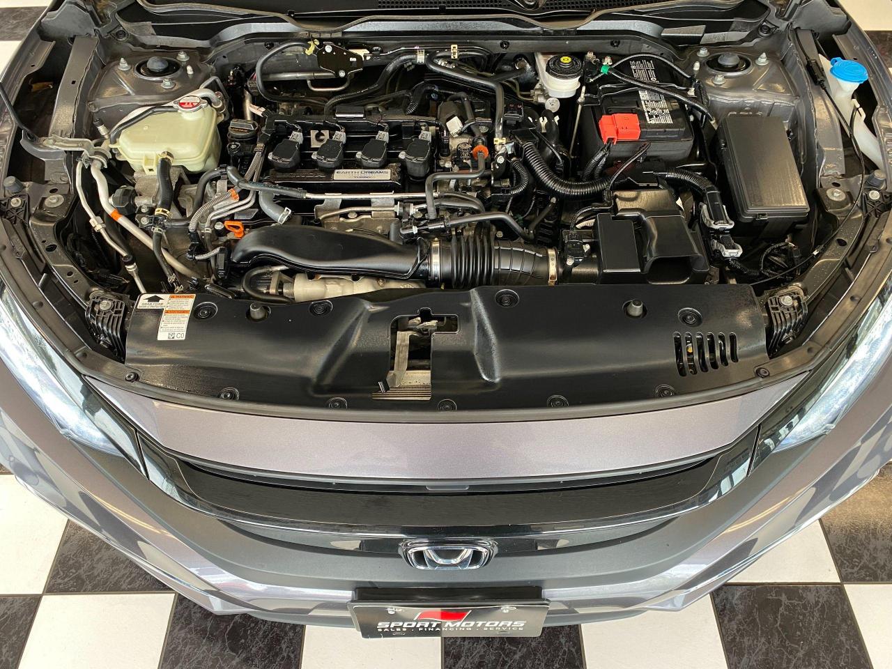 2019 Honda Civic Touring+Leather+Roof+WirelessCharging+CLEAN CARFAX Photo77
