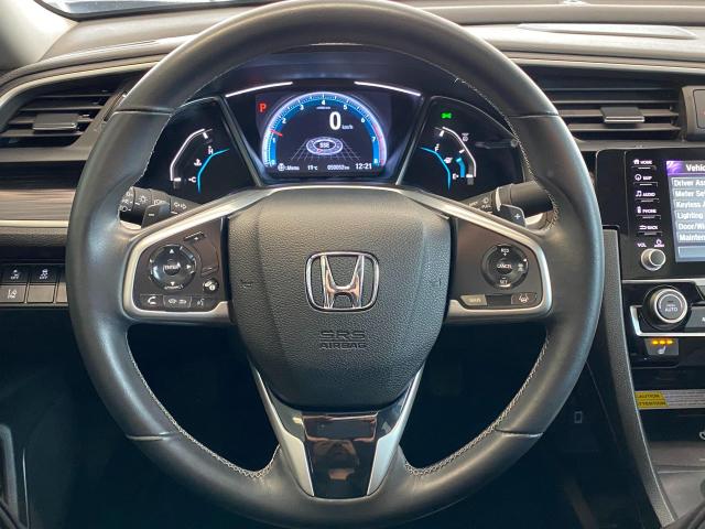 2019 Honda Civic Touring+Leather+Roof+WirelessCharging+CLEAN CARFAX Photo9