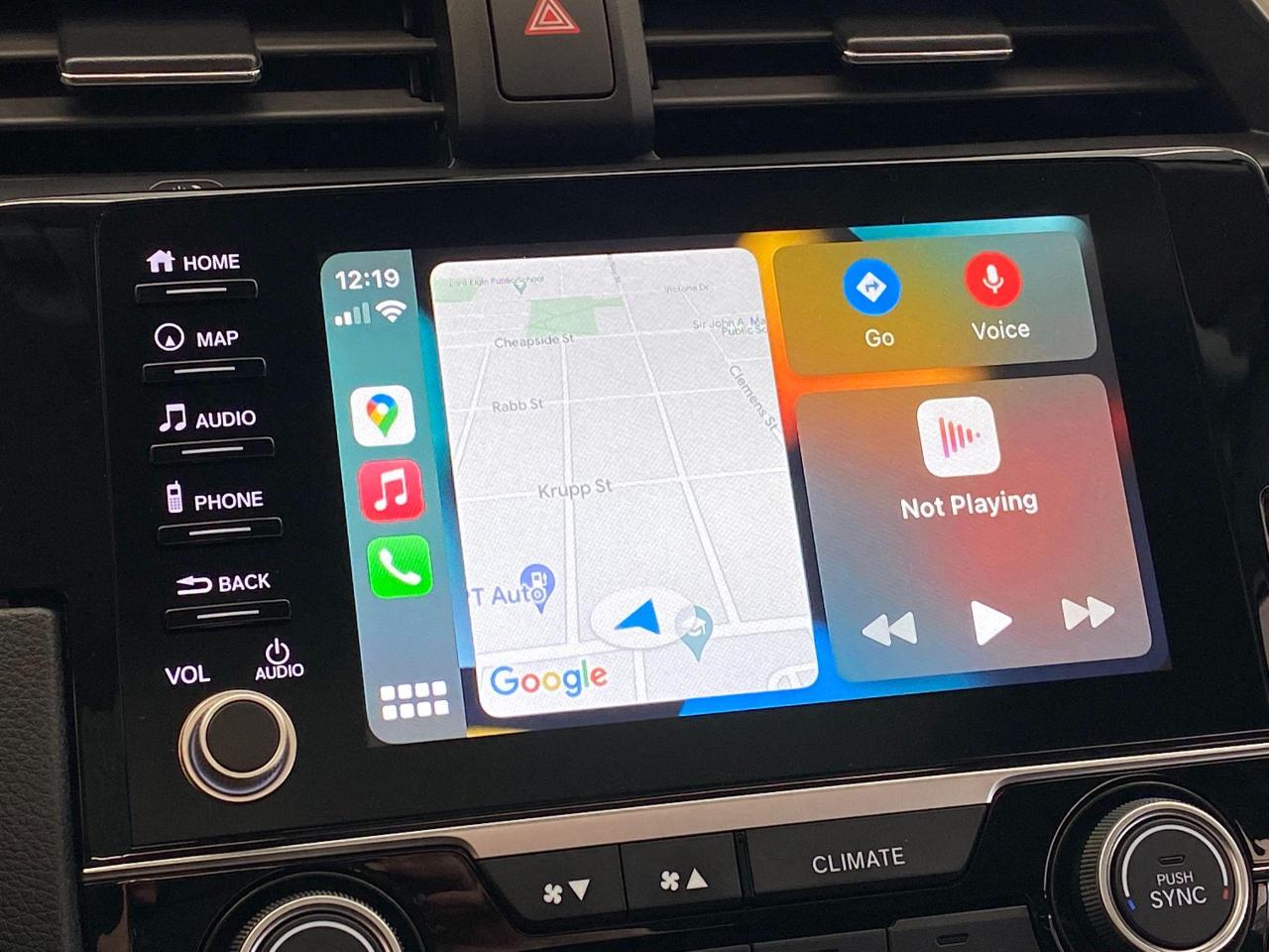 2019 Honda Civic Touring+Leather+Roof+WirelessCharging+CLEAN CARFAX Photo101