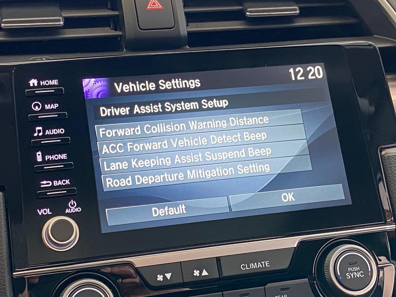 2019 Honda Civic Touring+Leather+Roof+WirelessCharging+CLEAN CARFAX Photo105
