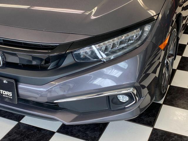 2019 Honda Civic Touring+Leather+Roof+WirelessCharging+CLEAN CARFAX Photo40
