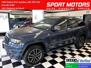 Used 2020 Jeep Grand Cherokee Trailhawk 4x4 5.7L V8+VentedSeats+Roof+CLEANCARFAX for sale in London, ON