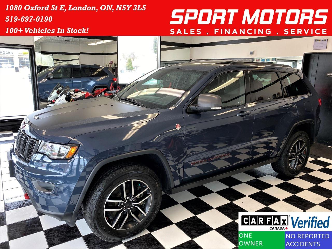 2020 Jeep Grand Cherokee Trailhawk 4x4 5.7L V8+VentedSeats+Roof+CLEANCARFAX - Photo #1