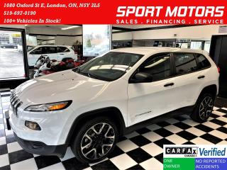 Used 2018 Jeep Cherokee Sport+Camera+Bluetooth+New Tires+CLEAN CARFAX for sale in London, ON
