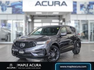 Used 2020 Acura RDX A-SPEC | Clean CARFAX | Bought Here, Serviced Here for sale in Maple, ON