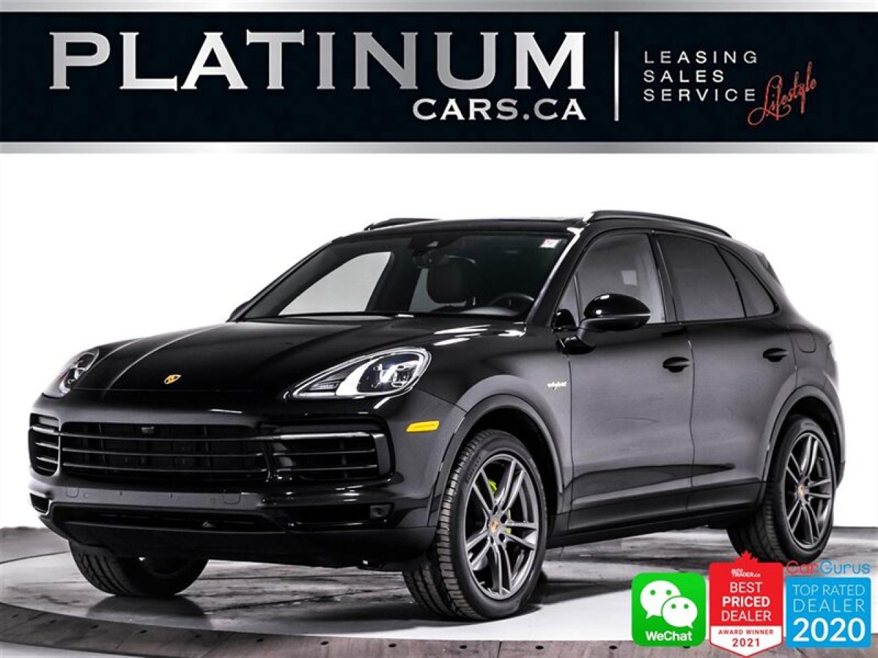 Used 2020 Porsche Cayenne E-Hybrid, SPORT CHRONO PKG, 455HP, BOSE, NAV, PANO for sale in Toronto, ON