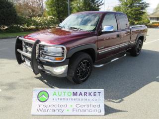 Used 2001 Chevrolet Silverado 1500 LT 4WD 5.3 IMMACULATE, INSPECTED, FREE WARRANTY & BCAA MEMBERSHIP! for sale in Langley, BC