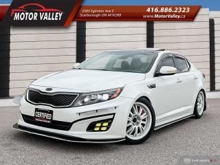 Used 2015 Kia Optima SX Turbo NAV/ CAM/ PANO ROOF - MINT! for sale in Scarborough, ON