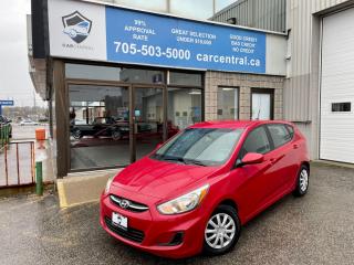 Used 2017 Hyundai Accent 5dr HB|NO ACCIDENT|BLUETOOTH|HEATED SEATS for sale in Barrie, ON